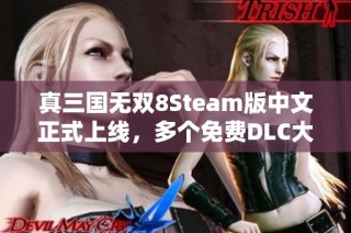 真三国无双8Steam版中文正式上线，多个免费DLC大赠送