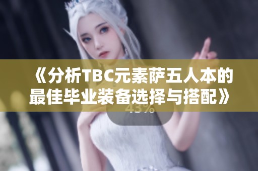 《分析TBC元素萨五人本的最佳毕业装备选择与搭配》