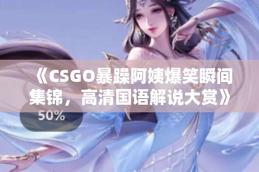 《CSGO暴躁阿姨爆笑瞬间集锦，高清国语解说大赏》