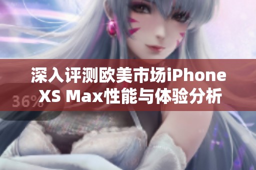 深入评测欧美市场iPhone XS Max性能与体验分析