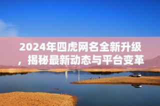 2024年四虎网名全新升级，揭秘最新动态与平台变革