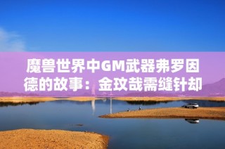 魔兽世界中GM武器弗罗因德的故事：金玟哉需缝针却是个机器的困境解析