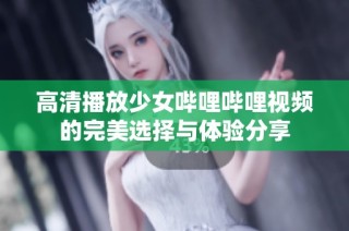 高清播放少女哔哩哔哩视频的完美选择与体验分享