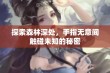 探索森林深处，手指无意间触碰未知的秘密