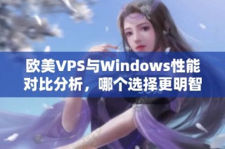 欧美VPS与Windows性能对比分析，哪个选择更明智？