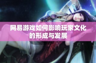 网易游戏如何影响玩家文化的形成与发展