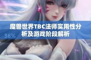 魔兽世界TBC法师实用性分析及游戏阶段解析