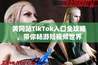 黄冈站TikTok入口全攻略，带你畅游短视频世界