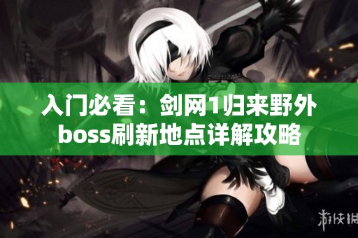 入门必看：剑网1归来野外boss刷新地点详解攻略