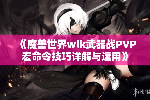 《魔兽世界wlk武器战PVP宏命令技巧详解与运用》