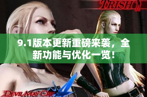 9.1版本更新重磅来袭，全新功能与优化一览！