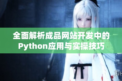 全面解析成品网站开发中的Python应用与实操技巧